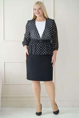 Платье ALANI 1778 крупный горох - Alani collection фото 5