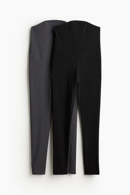MAMA Pack de 2 leggings de punto - H&m фото 4