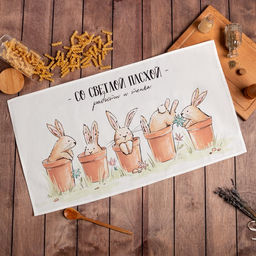 Полотенце Этель Пасха 40х73 см, 100% хл, саржа 190 гр/м2