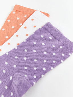 Puantiyeli K?z ?ocuk Soket ?orap 3l? - Waikiki фото 3