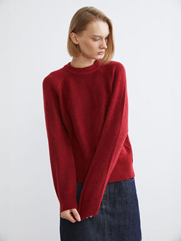 Bisiklet Yaka Kad?n Triko Kazak