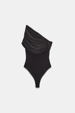 BODY ASIM?TRICO FRUNCES / Gris antracita