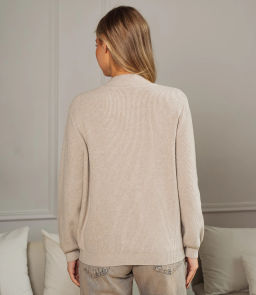 Джемпер #КТ24062, бежево-серый - Dommod фото 3