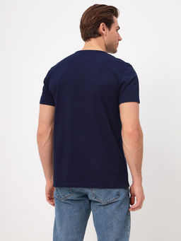 Футболка мужская короткий рукав GREG G145-PO4T-SA5105 (синий)  фото 4