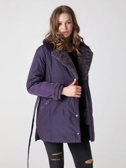 24336 Куртка т.фиолетовый - Dizzyway фото 2