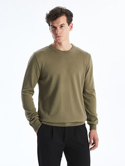 Bisiklet Yaka Erkek Triko Kazak