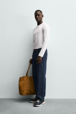 BASIC SLIM FIT T-SHIRT - Zara фото 11