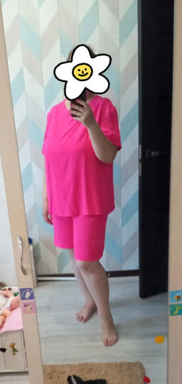 Костюм Манго (шорты+блуза)_О820/ярко-розовый - Ihomelux фото 9