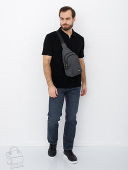 Рюкзак мужской текстильный 82057 gray Aotian