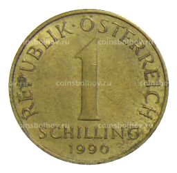 Монета 1 шиллинг 1990 года Австрия