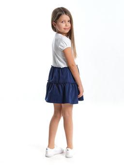 Платье для девочки UD 0744 синий - Mini maxi фото 2