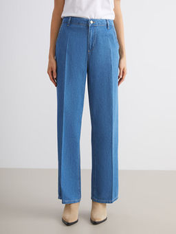 Straight Fit Kad?n Jean Pantolon