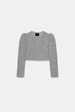 BEADED SHEEPSKIN JACKET - Zara фото 4