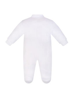 Комбинезон ясельный белый