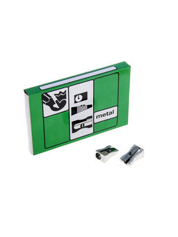 Цена за 24 шт. Точилка одинарная, металл, конус, корпус серебристый - Calligrata фото 7