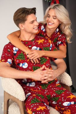 Женская новогодняя пижама Happyfox
