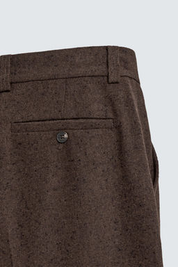 PLEATED TROUSERS WITH BUTTONS - Zara фото 10