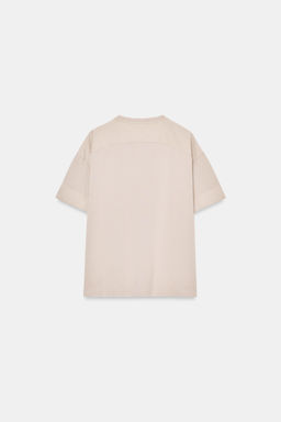 CAMISETA HEAVY COTTON MANGA CORTA / Vis?n claro - Zara фото 5