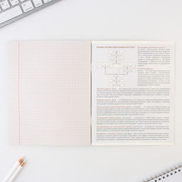 Предметная тетрадь, 48 листов, Биология, со справочными материалами Алгебра, обложка мелованный картон 230 гр., внутренний блок в клетку 80 гр., белизна до 80%, блок №4 - Artfox study фото 4