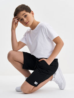 Черные шорты для мальчика - Kogankids фото 10