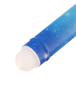 Цена за 12 шт. Ручка гелевая СТИРАЕМЫЕ ЧЕРНИЛА, 0,5 мм, стержень синий, Знаки зодиака МИКС