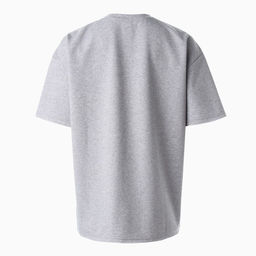 Футболка оверсайз женская MINAKU FIT: SPORTY & STYLISH, светло-серая, размер 46