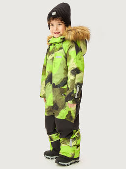 Комбинезон 8з1726 лайм/черный