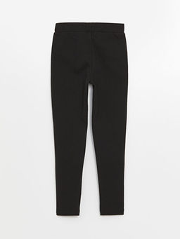 Beli Lastikli K?z ?ocuk Uzun Tayt