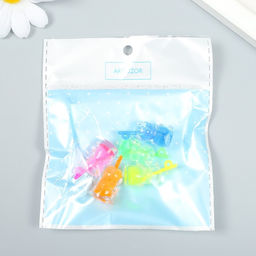 Цена за 5 шт. Декор для творчества пластик «Лимонад - мишка», 1.2×1.2×2.7 см, МИКС