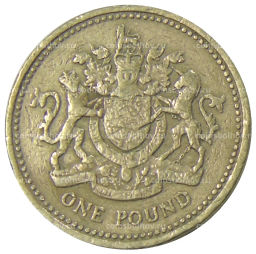 1 фунт 1983 года Великобритания
