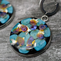 Серьги из муранского стекла PARADOX LS3130 - Vloes фото 5