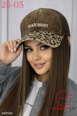 Кепка женская с леопардовым принтом - Bruno фото 4