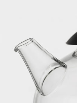 Чайник заварочный Magistro «Дроппер», 1 л, 22×14 см, с металлическим ситом, стекло, прозрачный