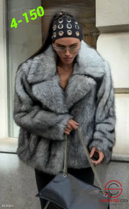 Шуба женская из искусственного меха