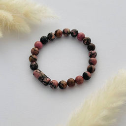 Браслет из Родонита 16,5 см