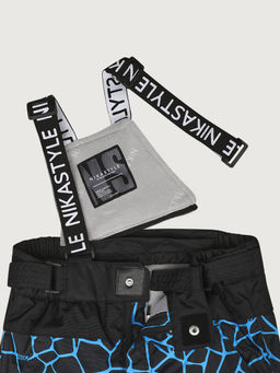 Костюм 7з2925 черный/электрик