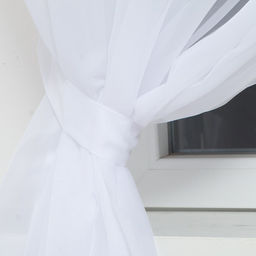 Тюль с подхватом и ламбрекеном Солнечные цветы 250х200см, 100% п/э, вуаль - Этель фото 3