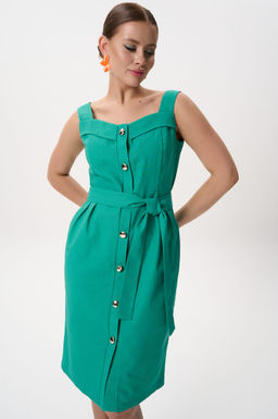 Сарафан Ширли (зелёный) - Эльза фото 3