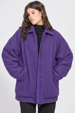 Куртка фиолетовый