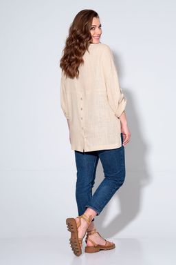Блуза Liona Style 830 бежевый  фото 2