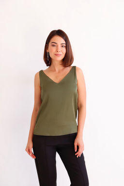 Martichelli Топ хаки  фото 7