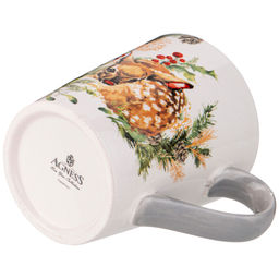 КРУЖКА AGNESS С НОВЫМ ГОДОМ! 400 МЛ (КОР=24ШТ.)  фото 3