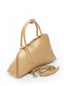 LACCOMA сумка АЛ3096-бежевый натуральная кожа хлопок