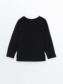 Bisiklet Yaka K?z ?ocuk Ti??rt - Waikiki фото 3