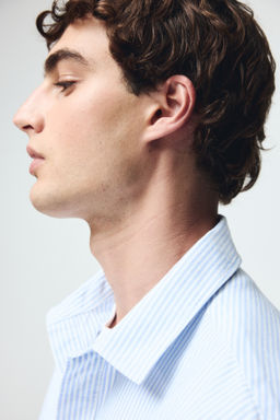 Camisa Oxford de manga corta Relaxed Fit - H&m фото 11