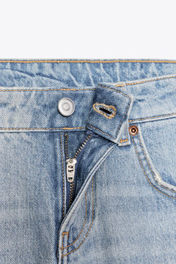 TRF WIDE-LEG LOW-RISE JEANS - Zara фото 47