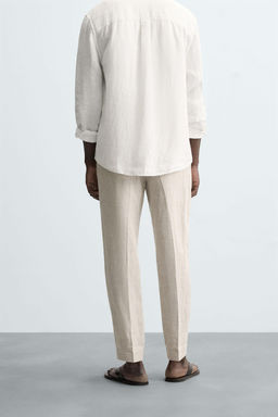 100% LINEN TROUSERS - Zara фото 3