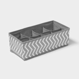 Органайзер для хранения белья Симетро, 8 ячеек, 291410 см, серый