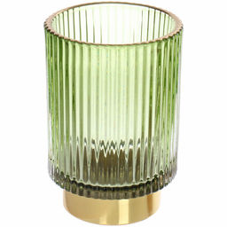 Подсвечник "Английский стиль" 8,5*12,5 см, Изумруд