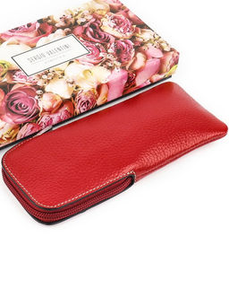 Женский кожаный футляр для очков Sergio Valentini СВ 8086-622  фото 7